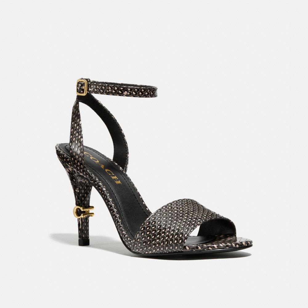 COACH Regina Sandal In Snakeskin