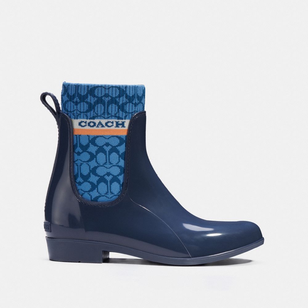 Coach women's best sale rivington rain boots