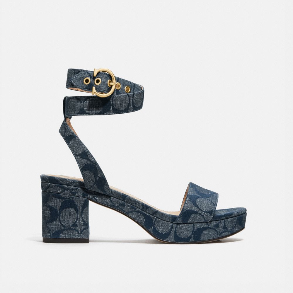 Coach denim sandals new arrivals