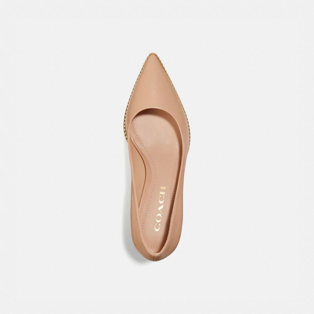 COACH®,Jackie Pump,,Inside View,Top View
