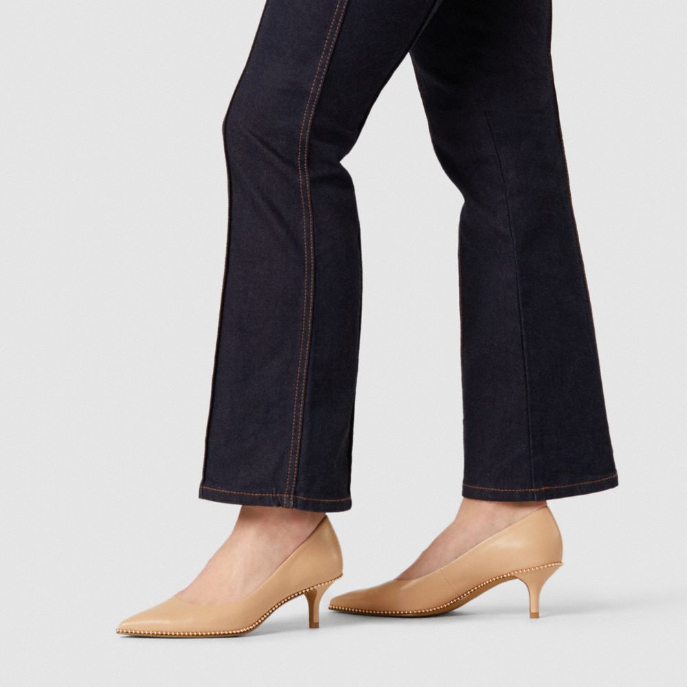 COACH®,Jackie Pump,,Detail View