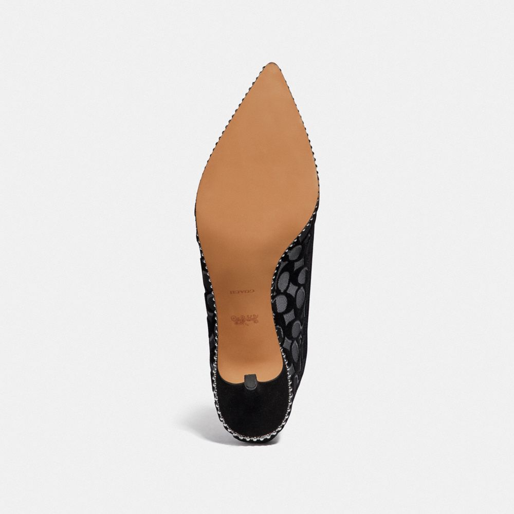 COACH®,Jackie Pump,,Outsole View