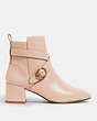 COACH®,NADIA BOOTIE,Leather,Beechwood,Angle View