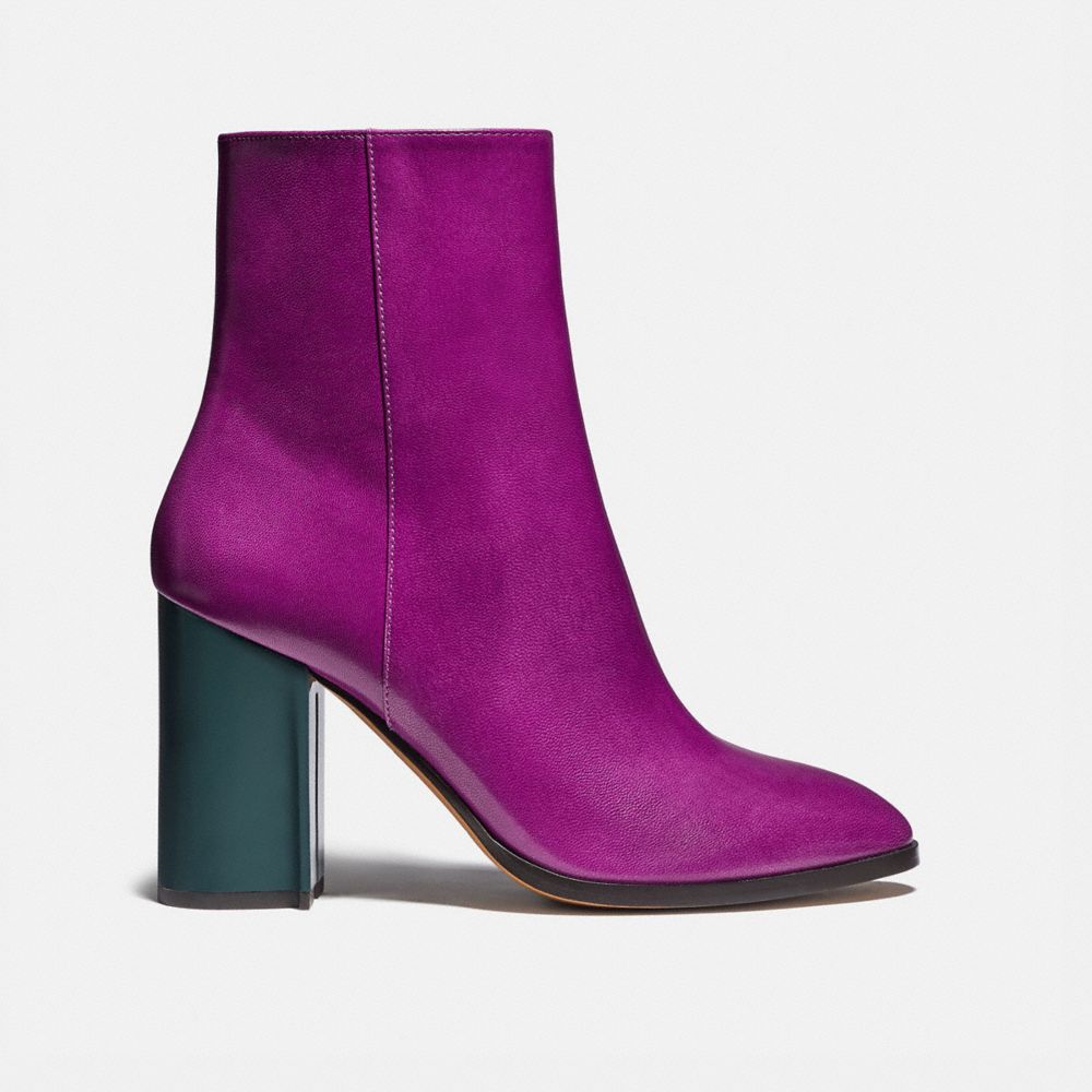 Coach 2025 purple boots