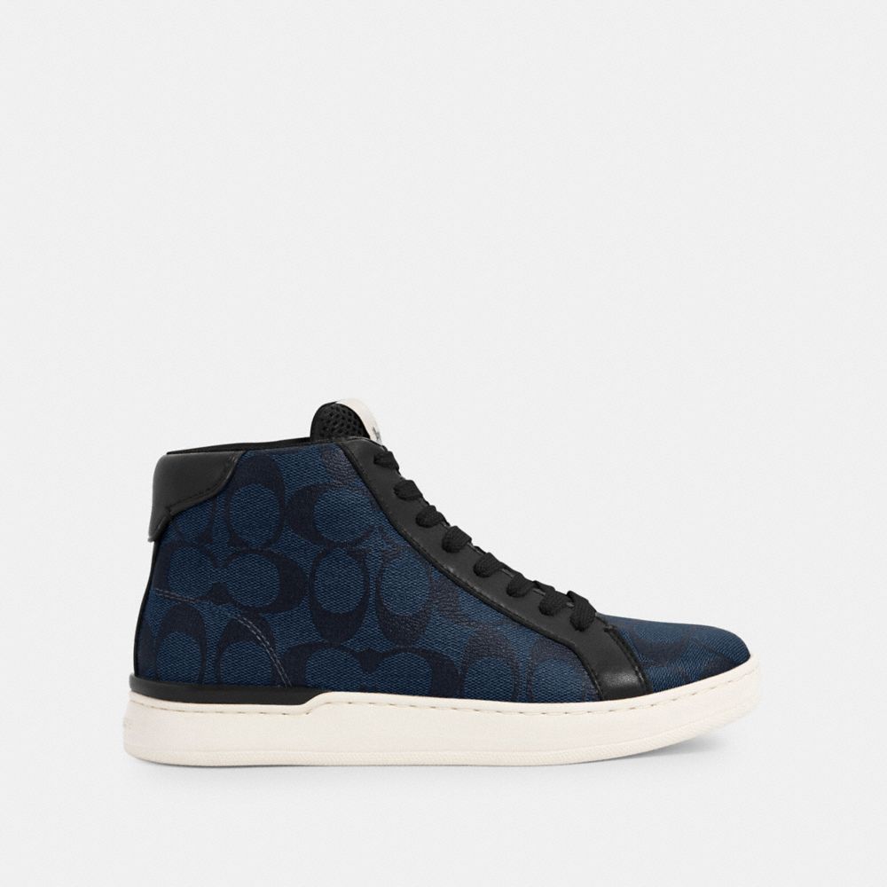 COACH Men's Low Line Signature Low-Top Sneakers - Macy's