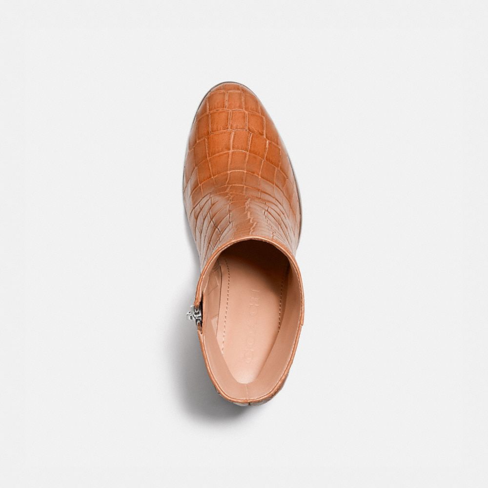 COACH®,Brielle Bootie,,Inside View,Top View