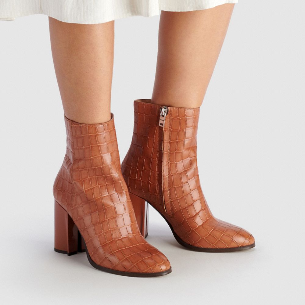 COACH®,Brielle Bootie,,Detail View