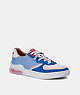 COACH®,CITYSOLE COURT SNEAKER,Leather,Periwinkle,Front View