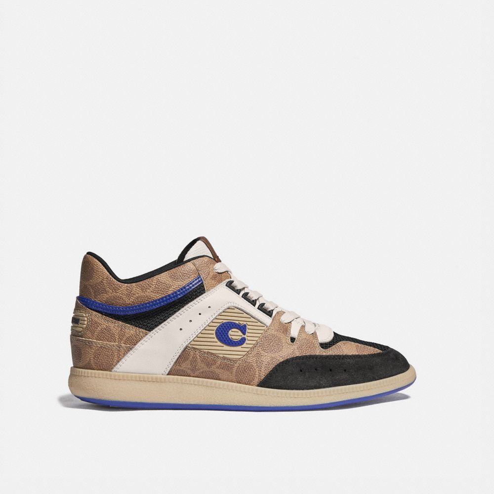 COACH®,Citysole Mid Top Sneaker,,Angle View