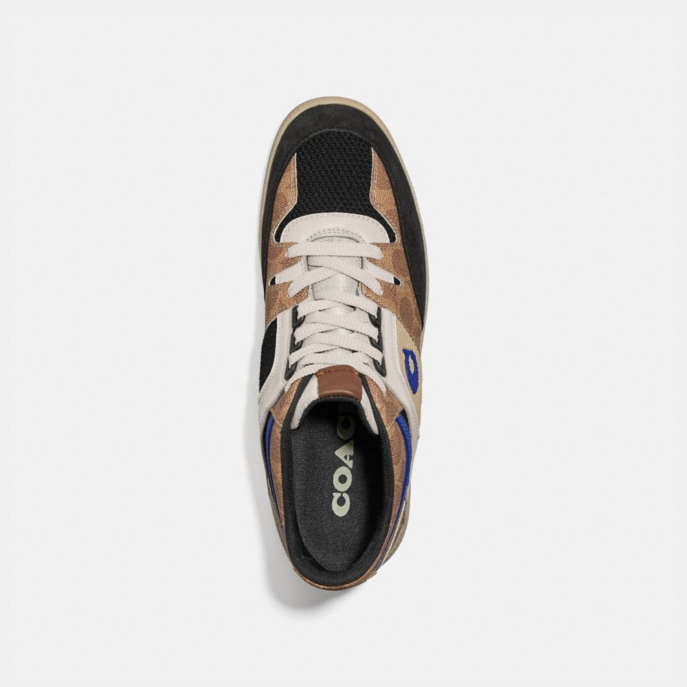 COACH®,Citysole Mid Top Sneaker,,Inside View,Top View