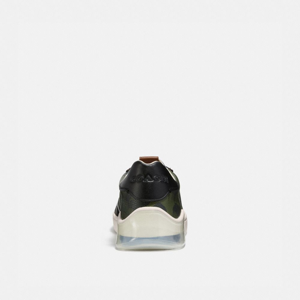 Citysole Court Sneaker With Camo Print