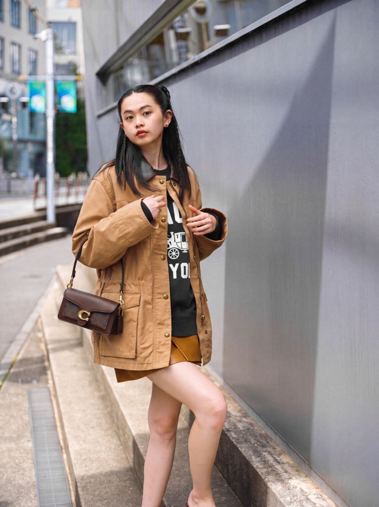 公式】COACH – コーチ | タビー ショルダー バッグ 20・シグネチャー