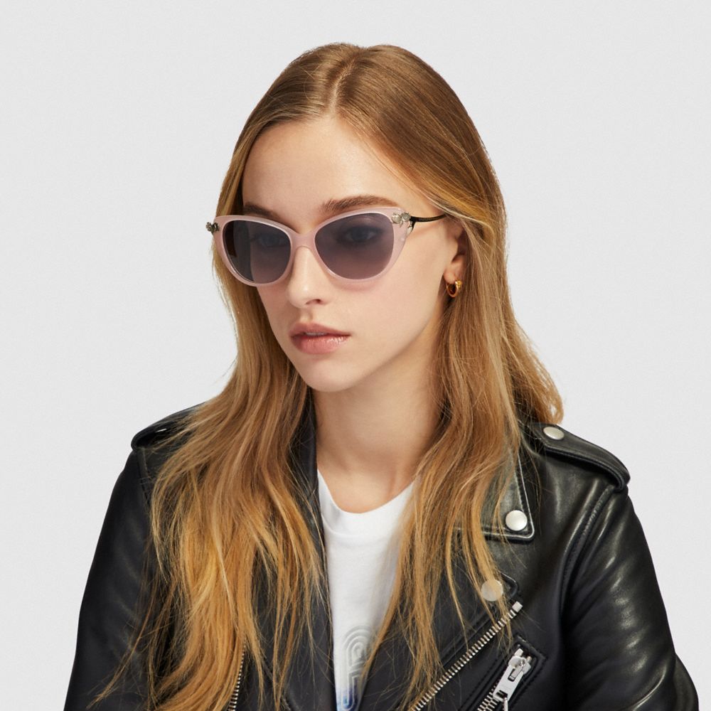 Coach rose clearance sunglasses