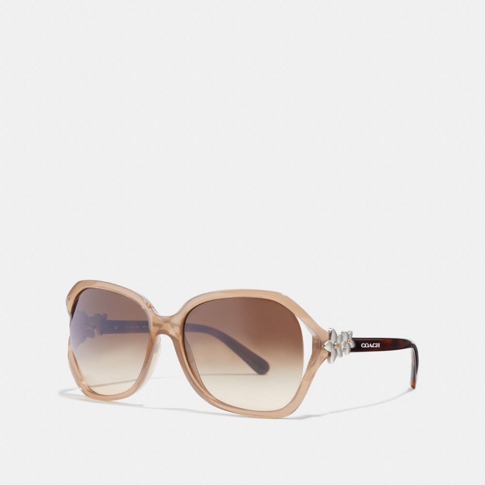 COACH® Outlet | Lia Round Sunglasses