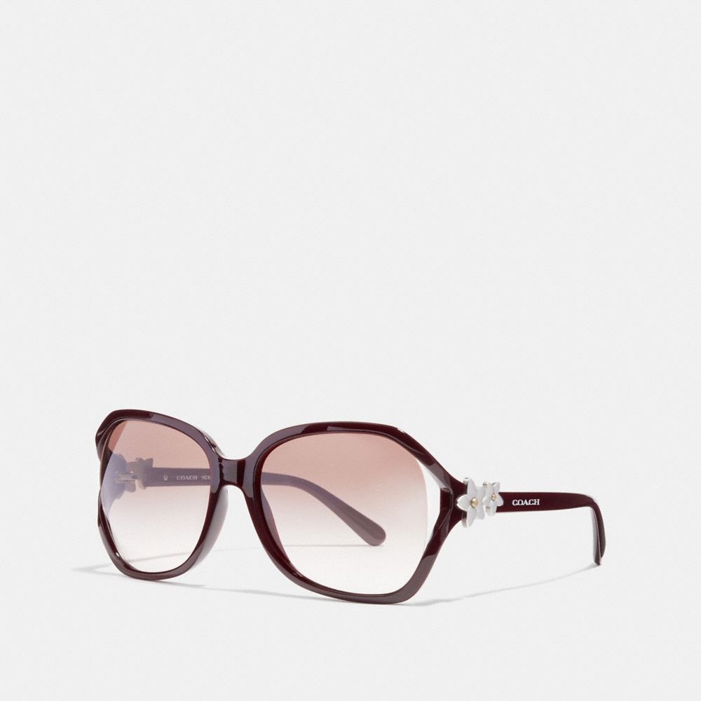 COACH®  Metal Square Sunglasses