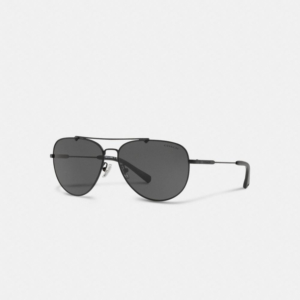 COACH Wire Frame Pilot Sunglasses