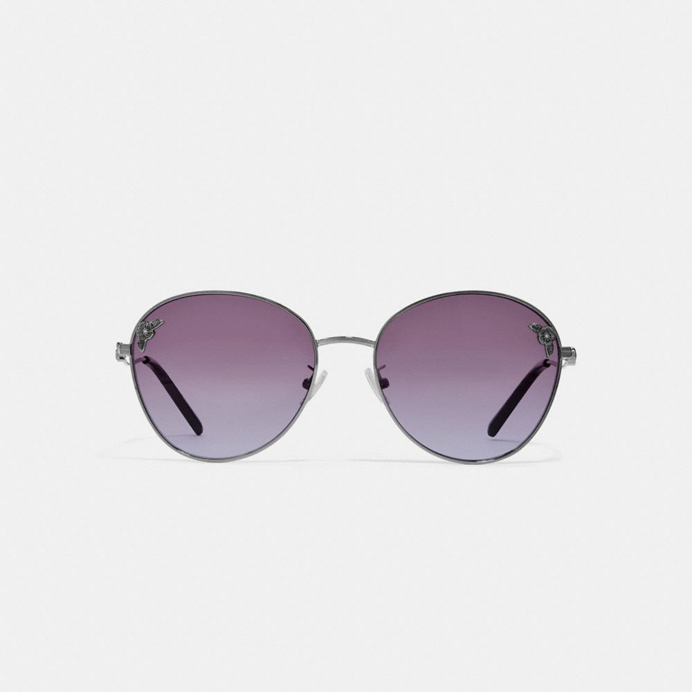 Tea Rose Oval Sunglasses
