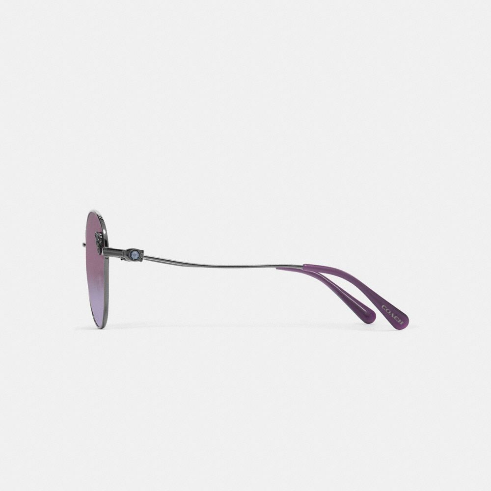 Tea Rose Oval Sunglasses