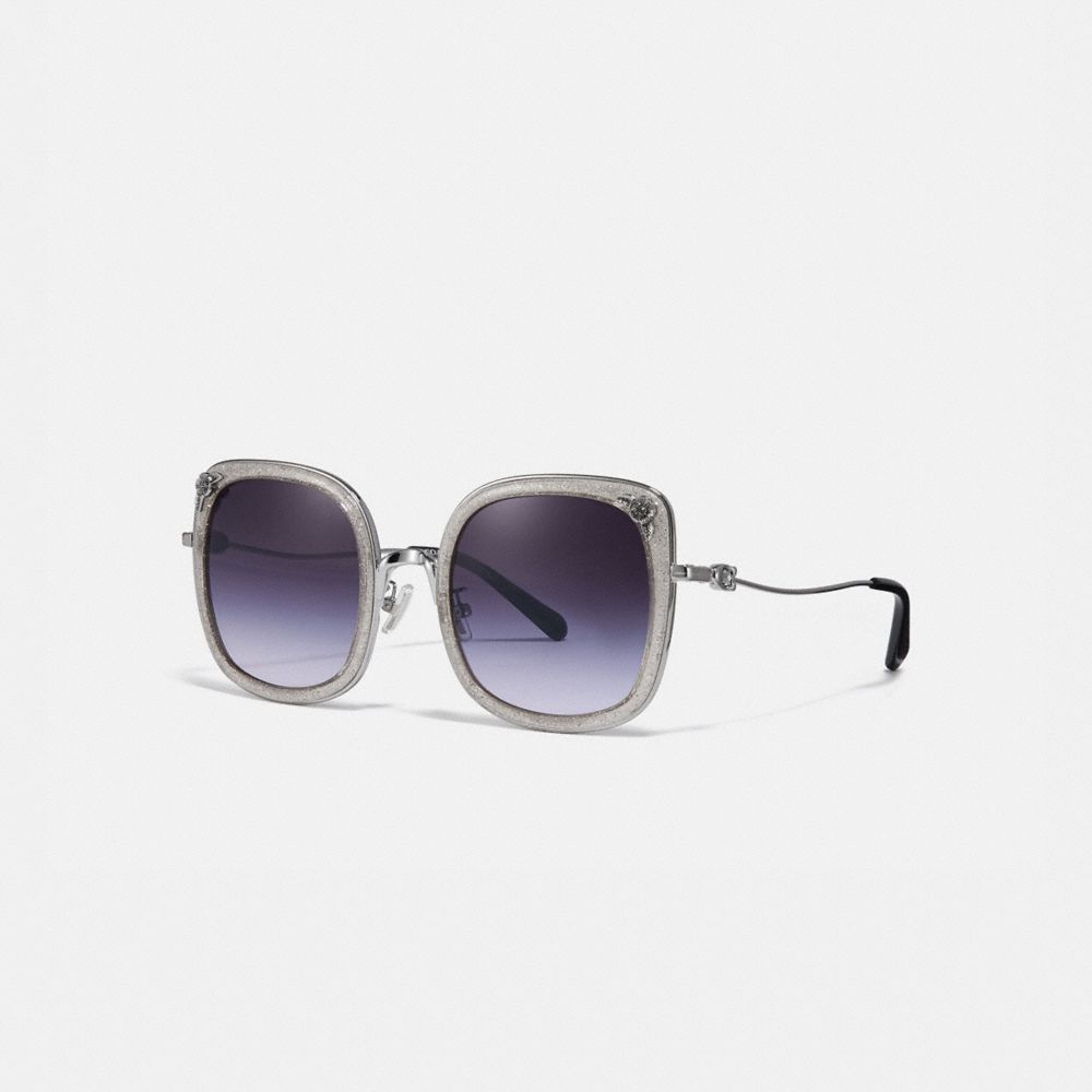 Tea Rose Square Sunglasses