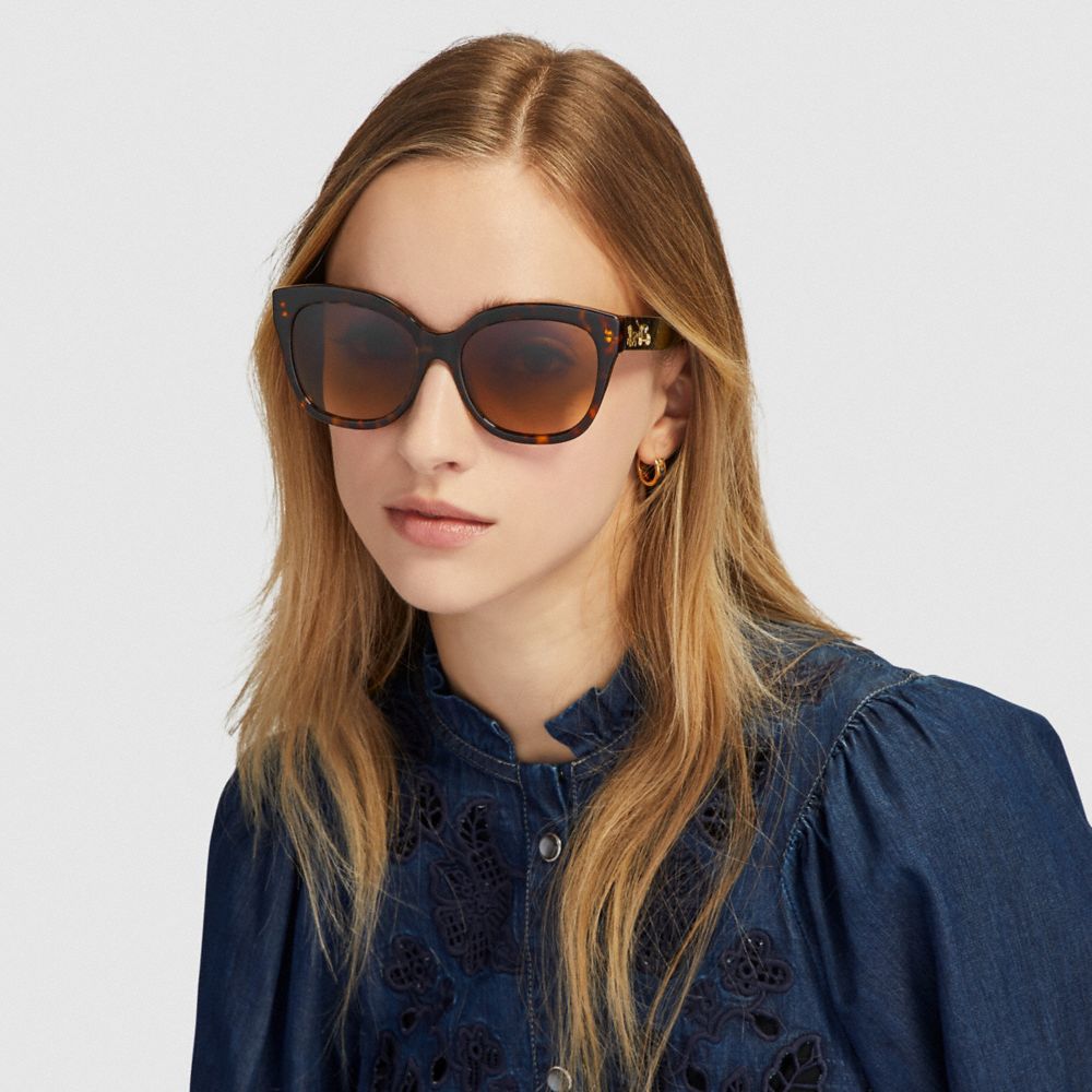 COACH®: Signature Square Sunglasses