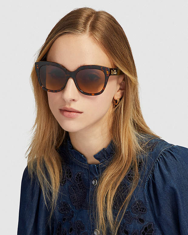 COACH®: Signature Square Sunglasses