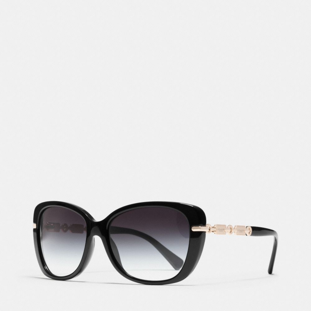 Hangtag Chain Cat Eye Sunglasses