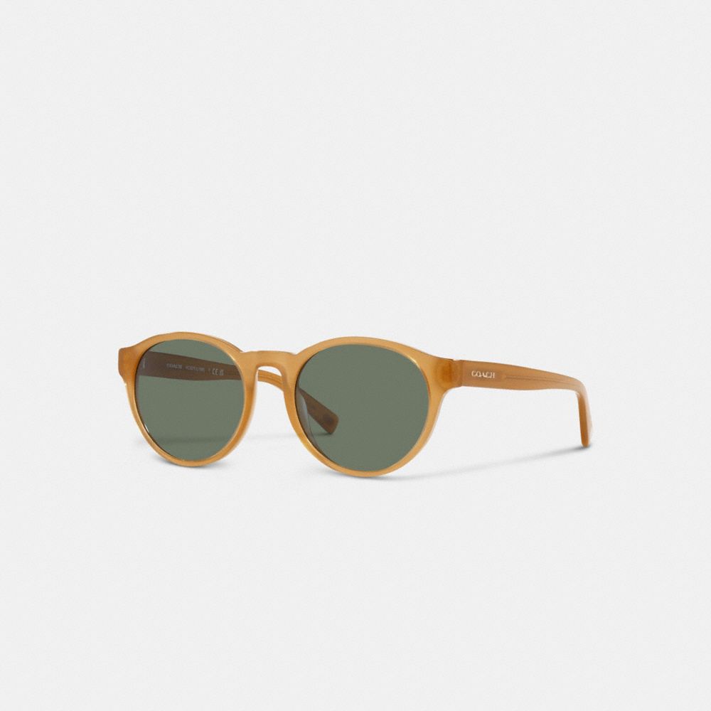 COACH Outlet Wythe Round Sunglasses