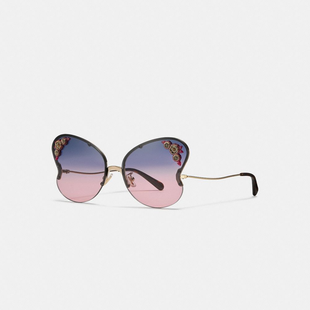 Coach butterfly sunglasses on sale