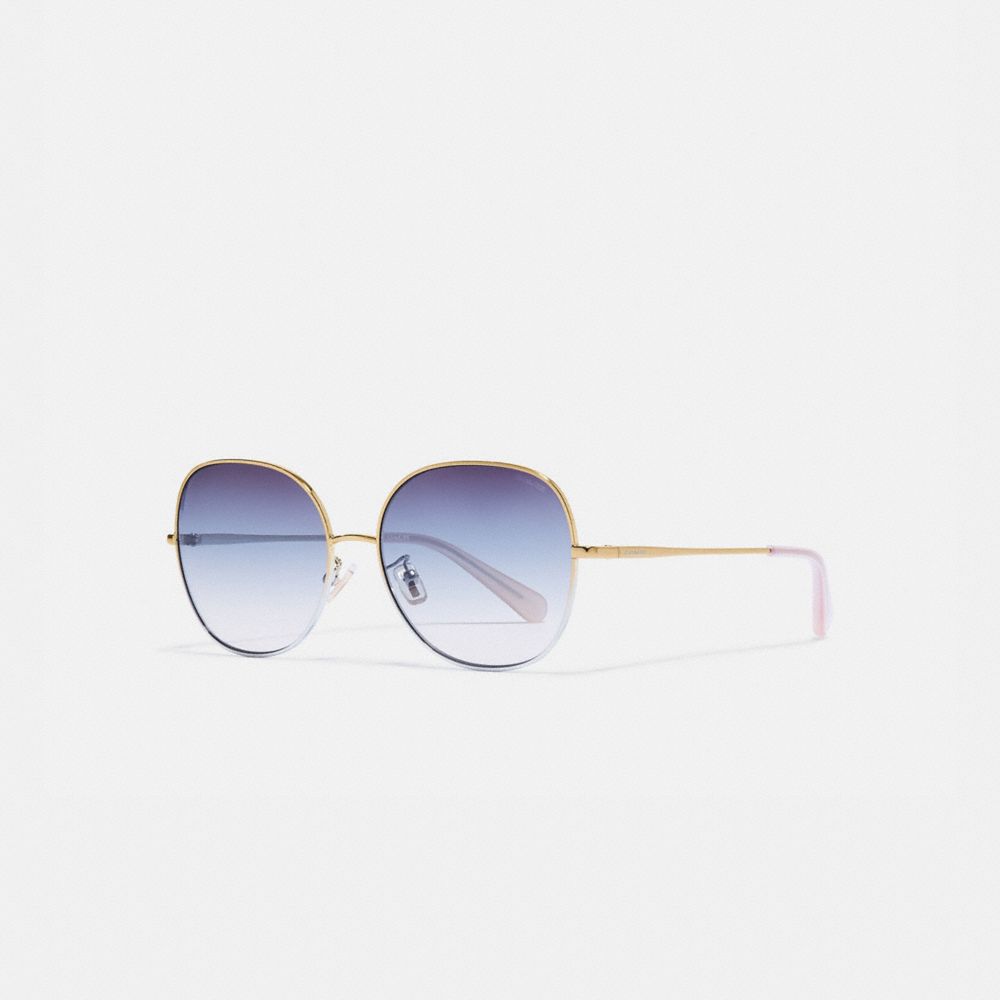 Coach open wire sunglasses best sale