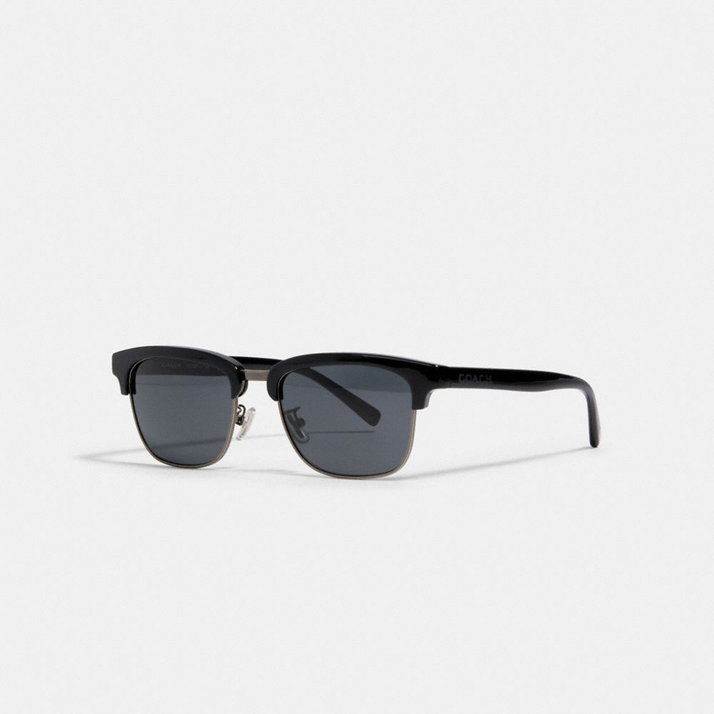 COACH®,Dean Square Sunglasses,,Front View