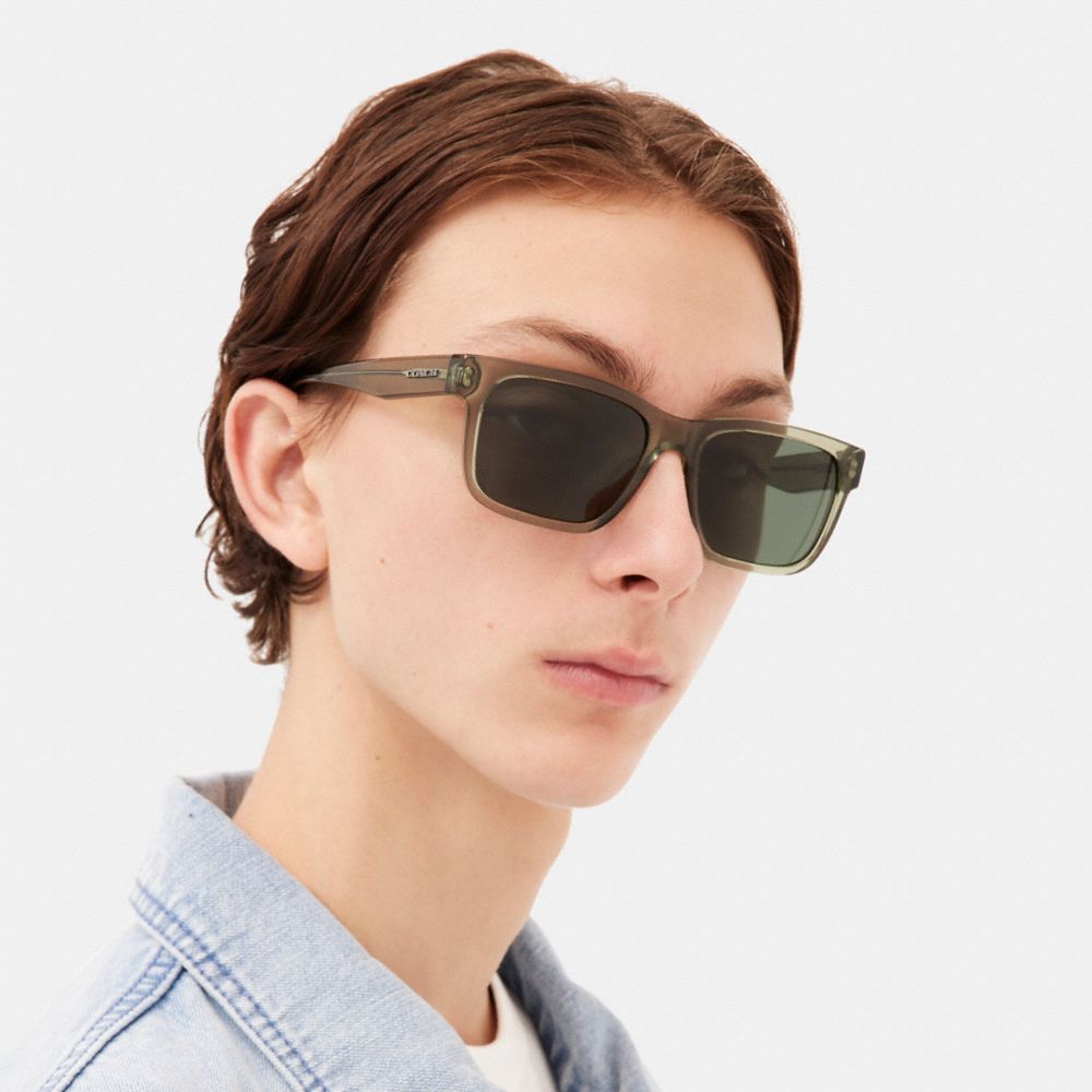 Sunglasses - Transparent - Men