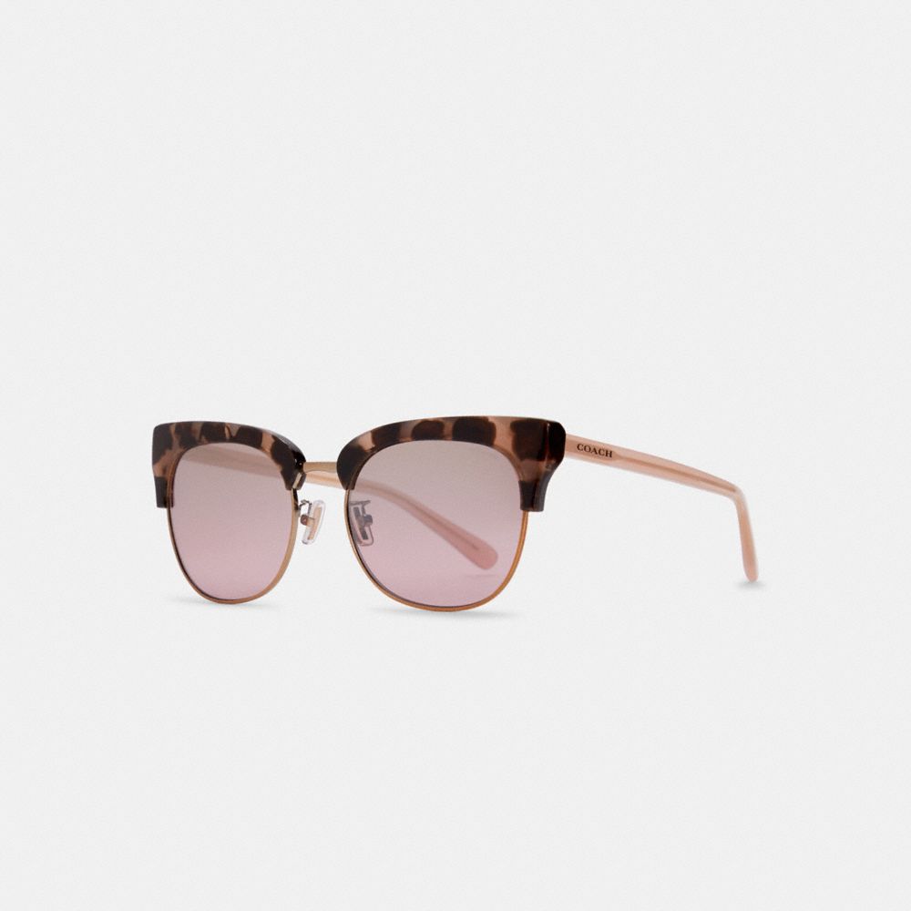 Coach Outlet Wildflower Metal Cat Eye Sunglasses