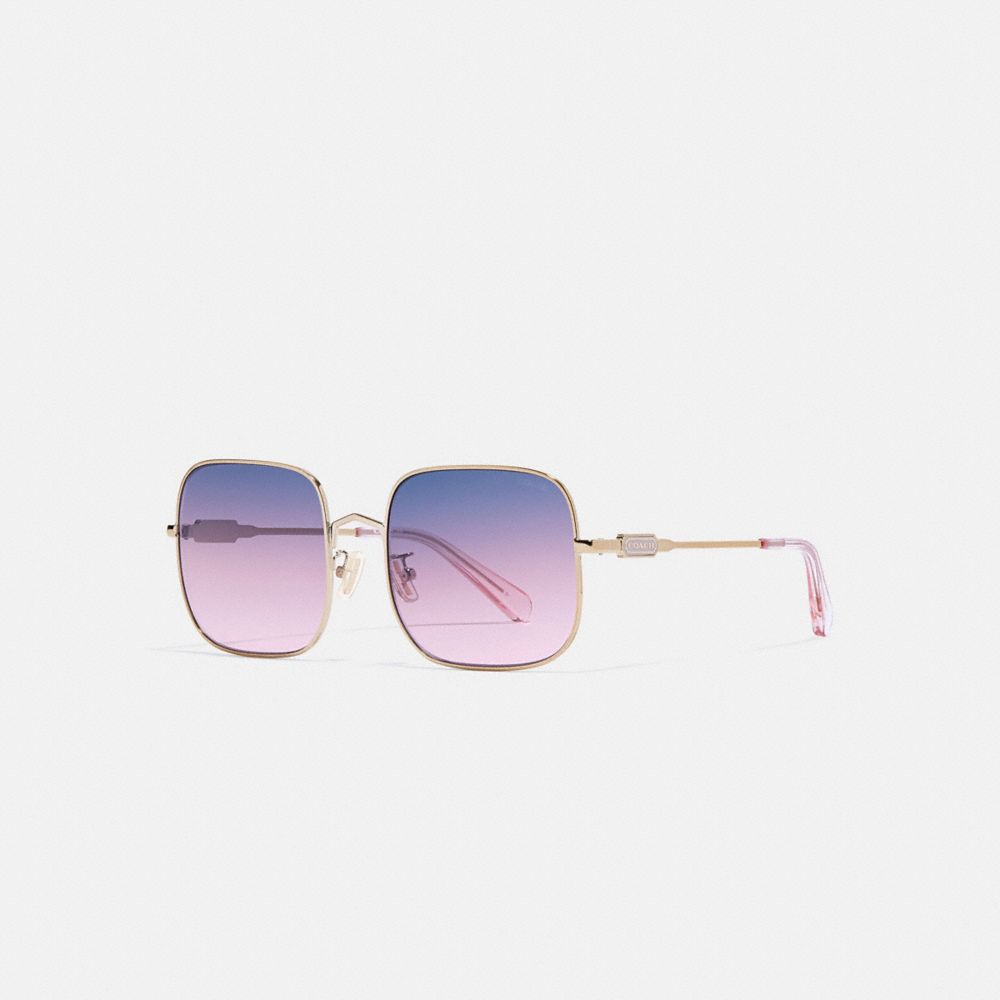 Coach open wire clearance sunglasses