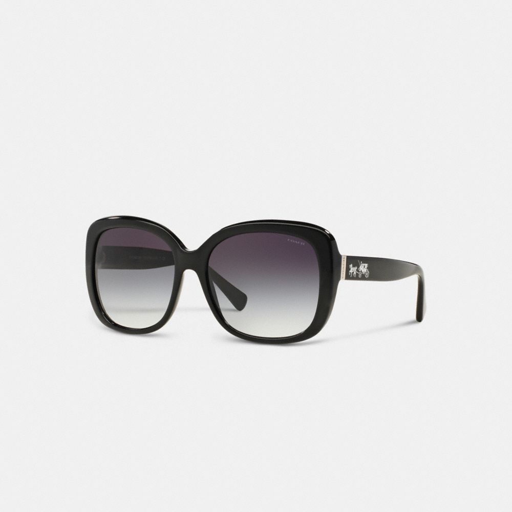 COACH Horse And Carriage Square Sunglasses