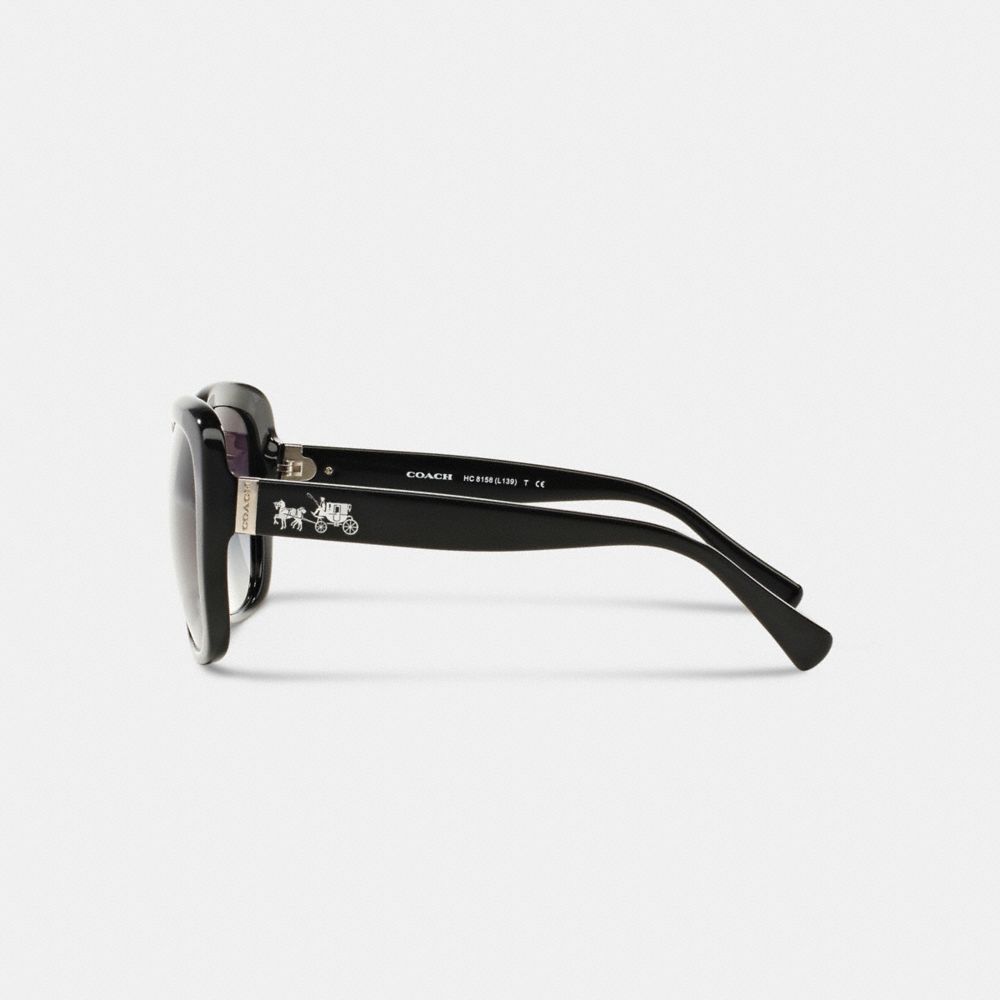 Horse And Carriage Square Sunglasses