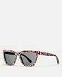 Yankee Floral Rectangle Sunglasses