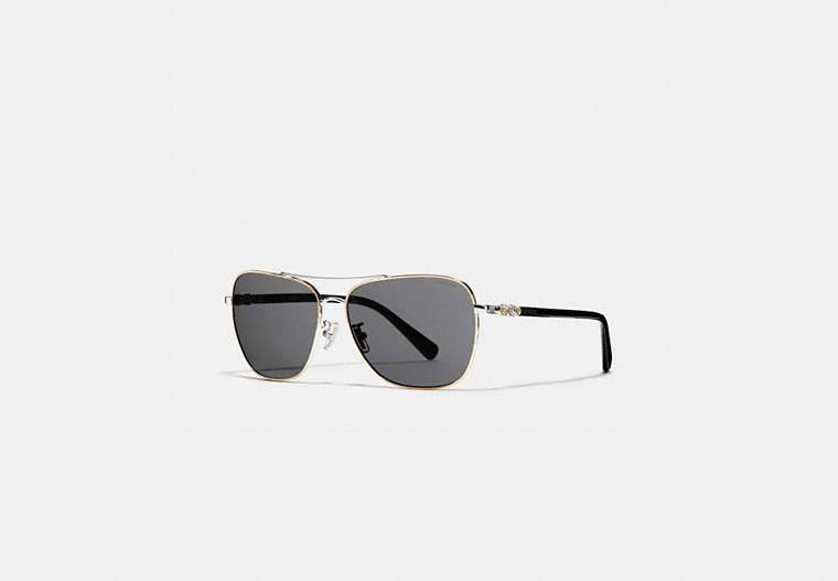 Daisy Rivet Square Pilot Sunglasses
