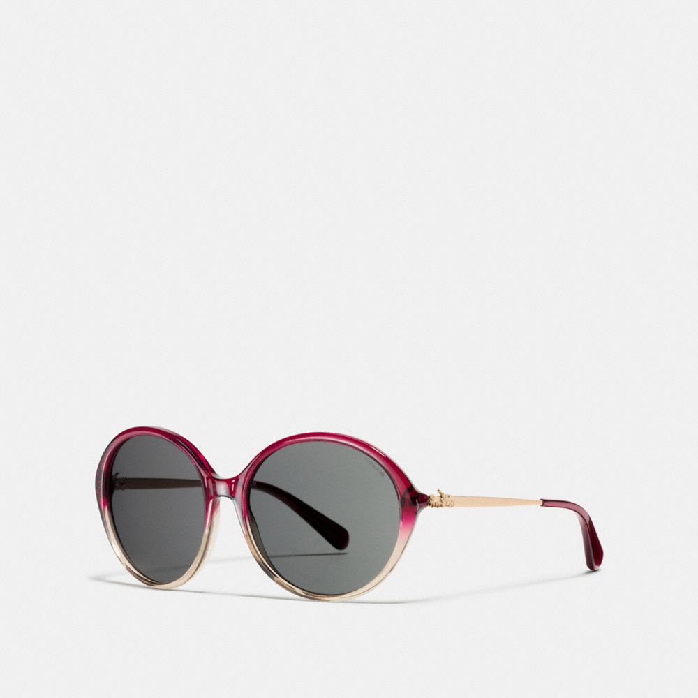 Coach clearance round glasses