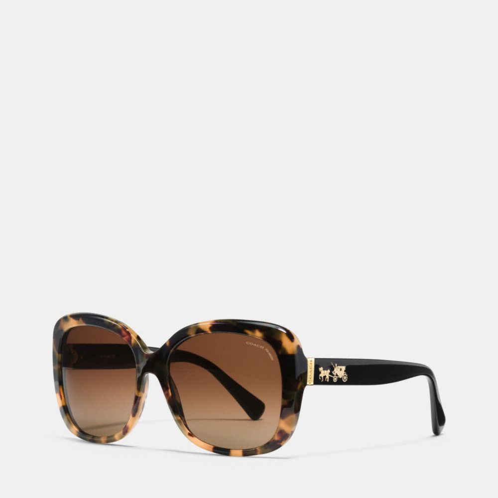 Horse And Carriage Square Polarized Sunglasses