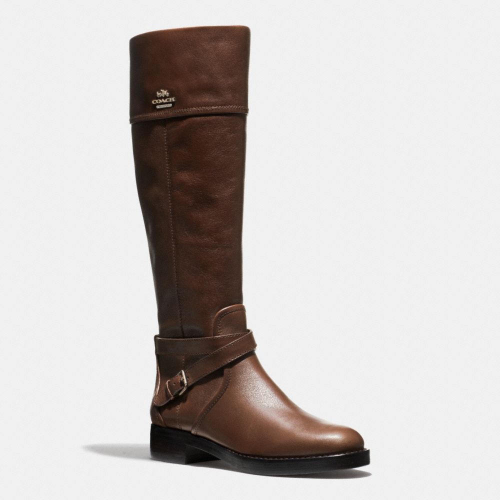 Coach hotsell brown boots