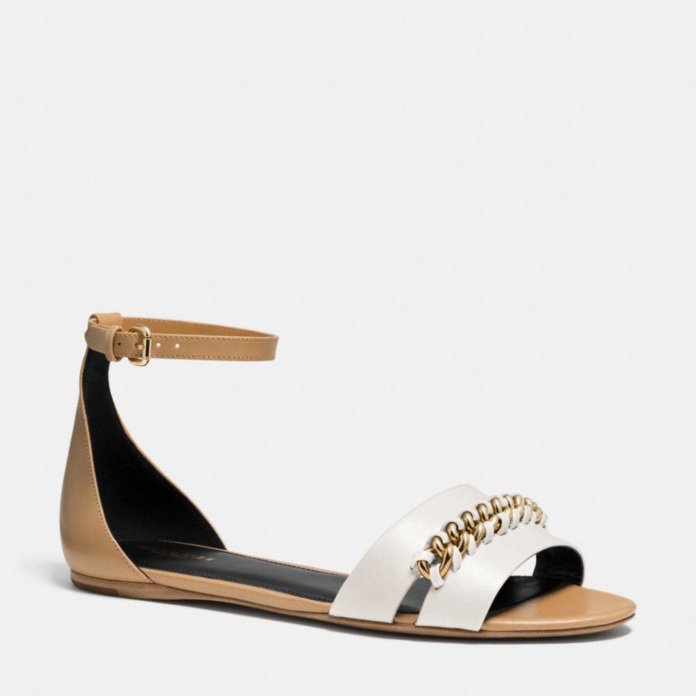 COACH®,Seabreeze Sandal,,Front View