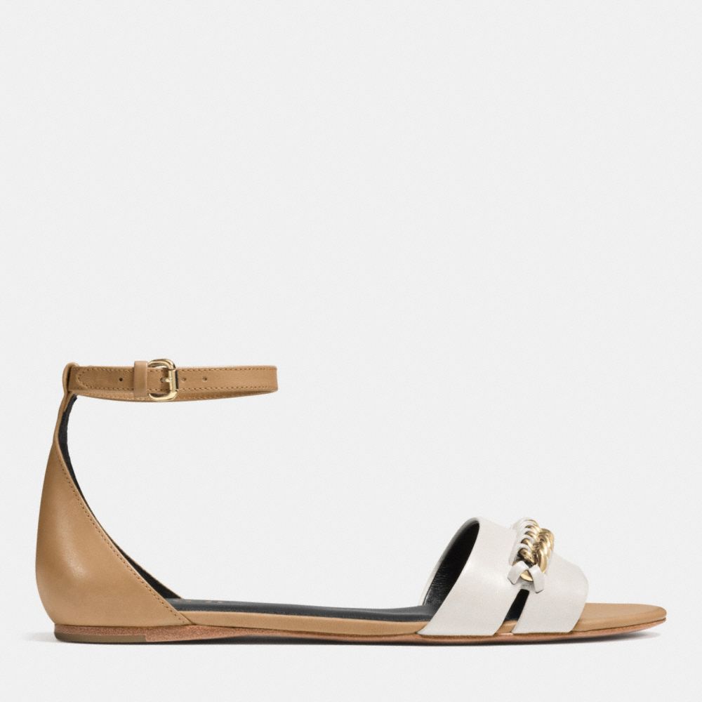COACH®,Seabreeze Sandal,,Angle View