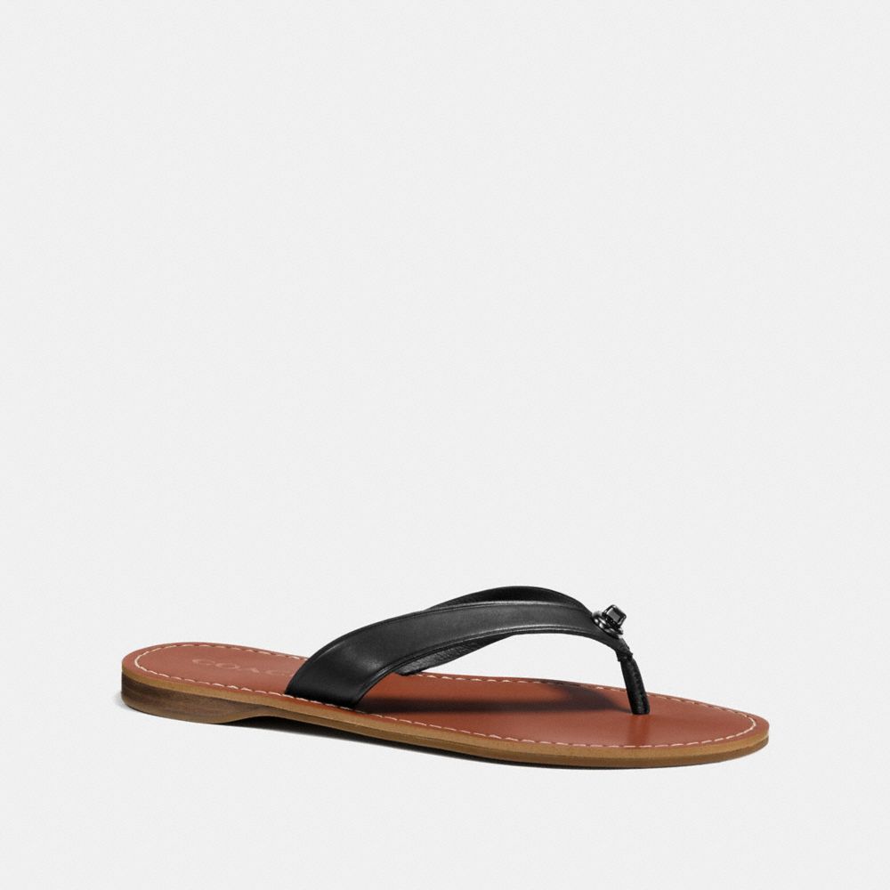 Coach hot sale thong sandals