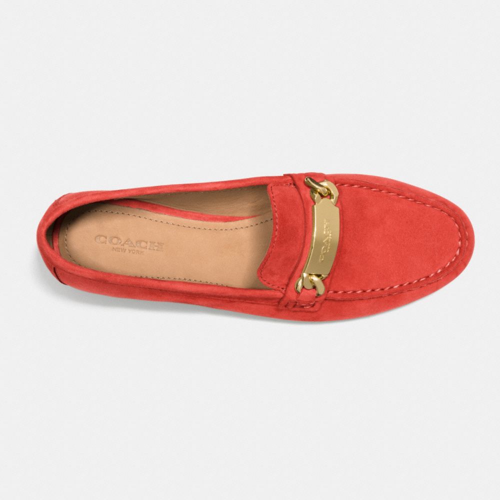 COACH®,Kimmie Loafer,,Inside View,Top View