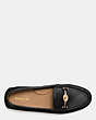 COACH®,ARLENE MOCCASIN,Leather,Black,Inside View,Top View