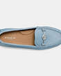 COACH®,ARLENE MOCCASIN,Leather,CORNFLOWER,Inside View,Top View