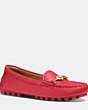 COACH®,ARLENE MOCCASIN,Leather,True Red,Front View