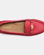 COACH®,ARLENE MOCCASIN,Leather,True Red,Inside View,Top View