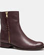 COACH®,AUBURN BOOT,Leather,Chestnut,Front View