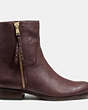 COACH®,AUBURN BOOT,Leather,Chestnut,Angle View